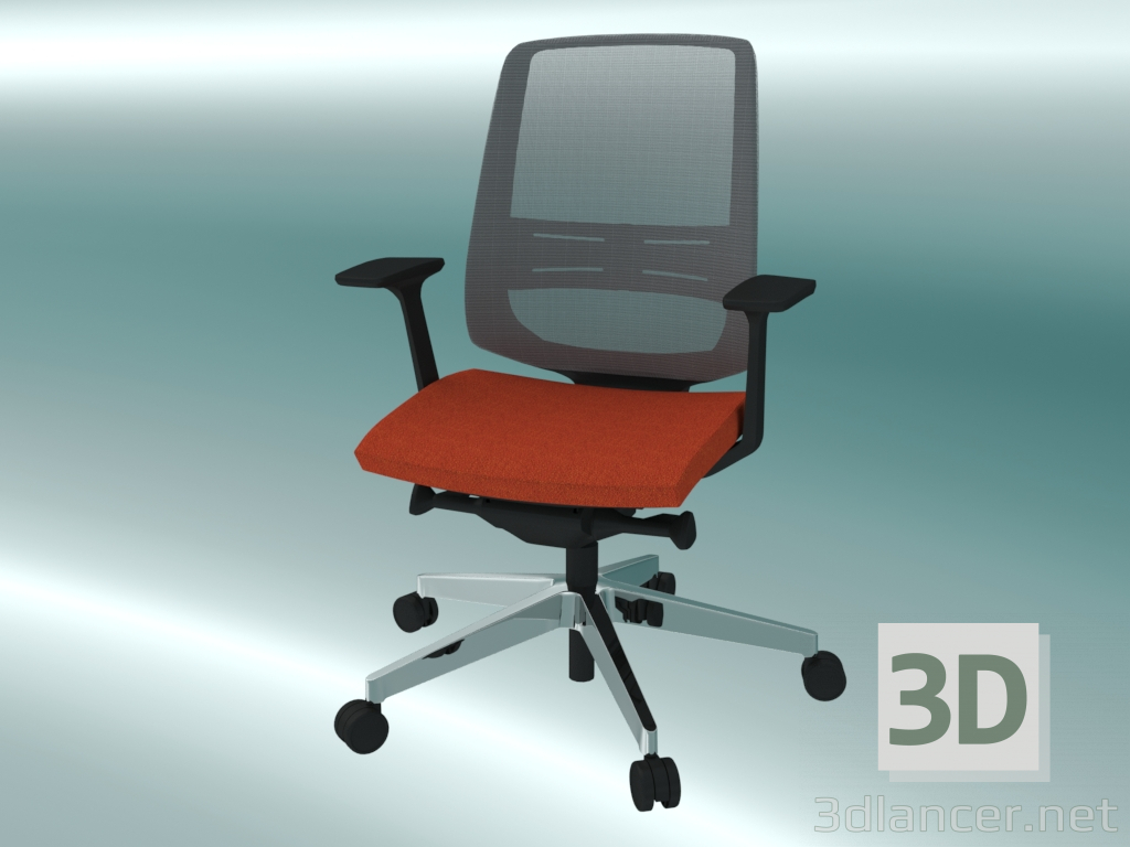 3D Modell Sessel (250SFL P60, Lordosenstütze B) - Vorschau