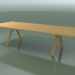 modello 3D Tavolo con piano di lavoro standard 5003 (H 74 - 320 x 120 cm, rovere naturale, composizione 1) - anteprima