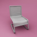 3d model 20 silla - vista previa