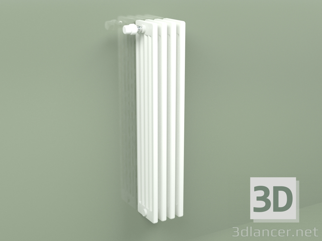 3d model Radiador Delta Laserline (DL5, H 1000 mm, RAL - 9016) - vista previa