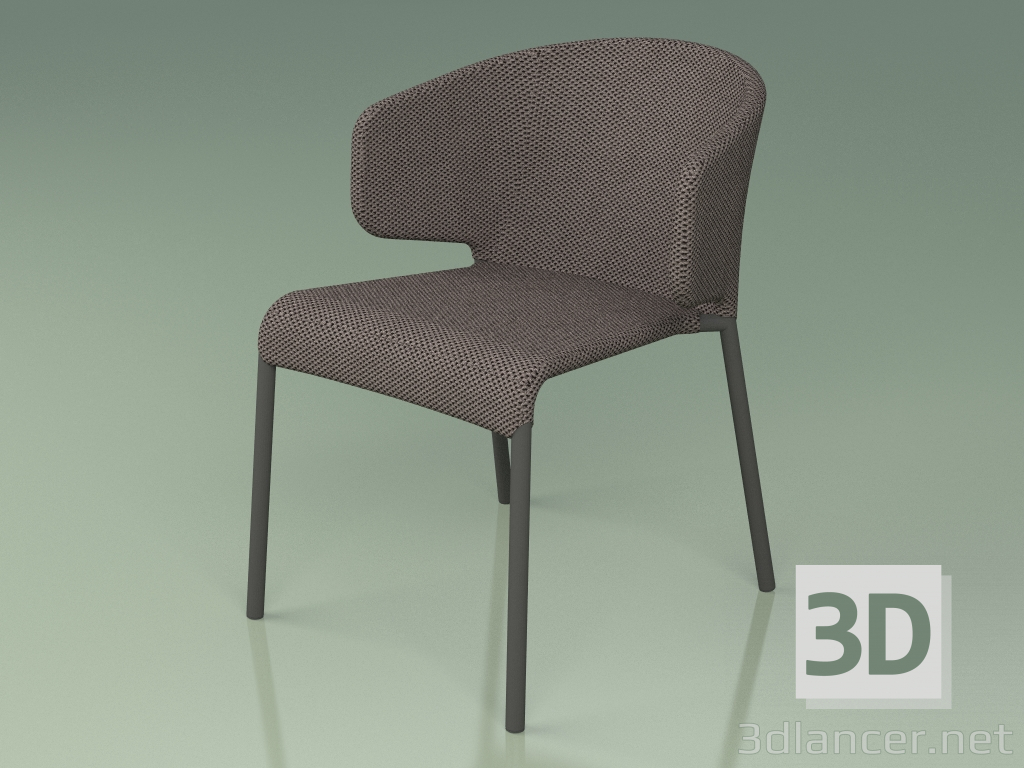 modello 3D Sedia 011 (grigio netto 3D) - anteprima