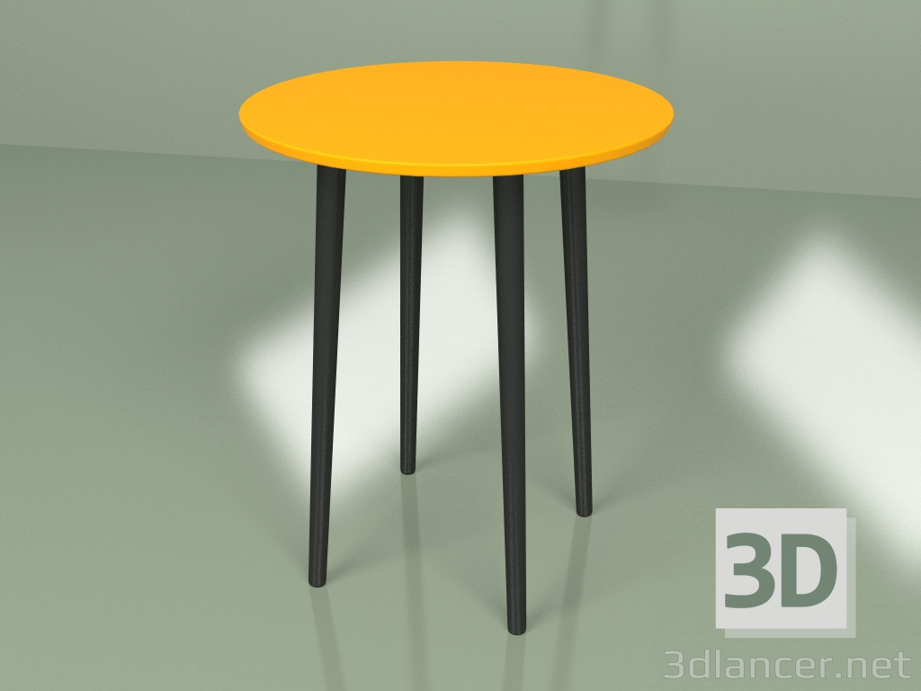 3d model Sputnik mini table (orange) - preview
