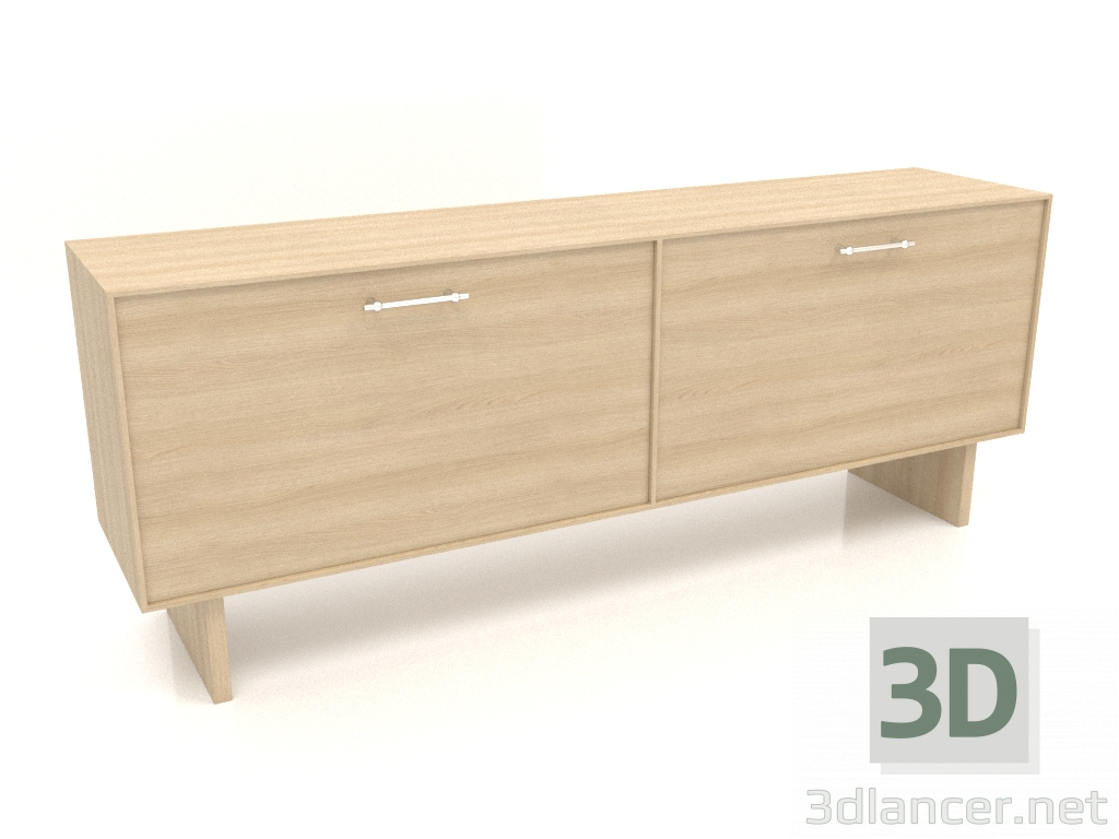 3d model Cabinet ТМ 061 (1800x400x700, wood white) - preview