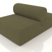 3d model Oak modular sofa (section 2.1) - preview