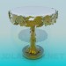 3D Modell Tisch für die Dekoration - Vorschau