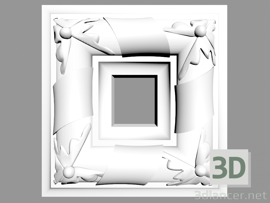 3D Modell Eckelement CF3010-E - Vorschau