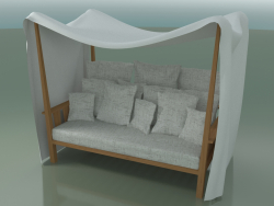 Outdoor teak canopy sofa, outdoor InOut (07)