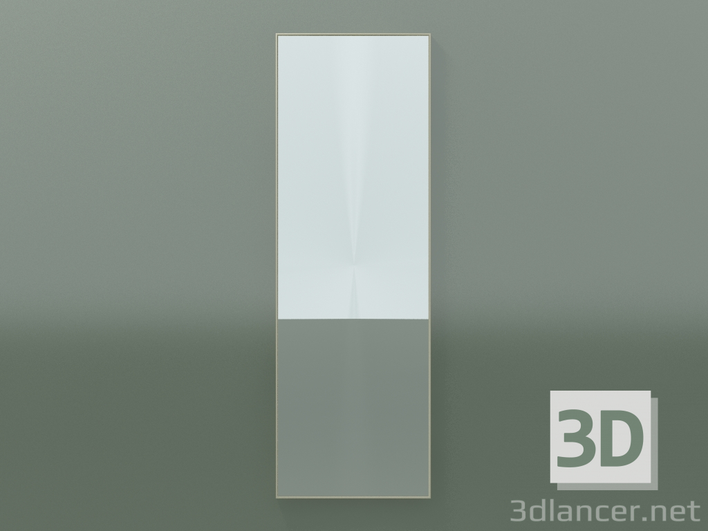 modello 3D Specchio Rettangolo (8ATBG0001, Bone C39, Н 144, L 48 cm) - anteprima