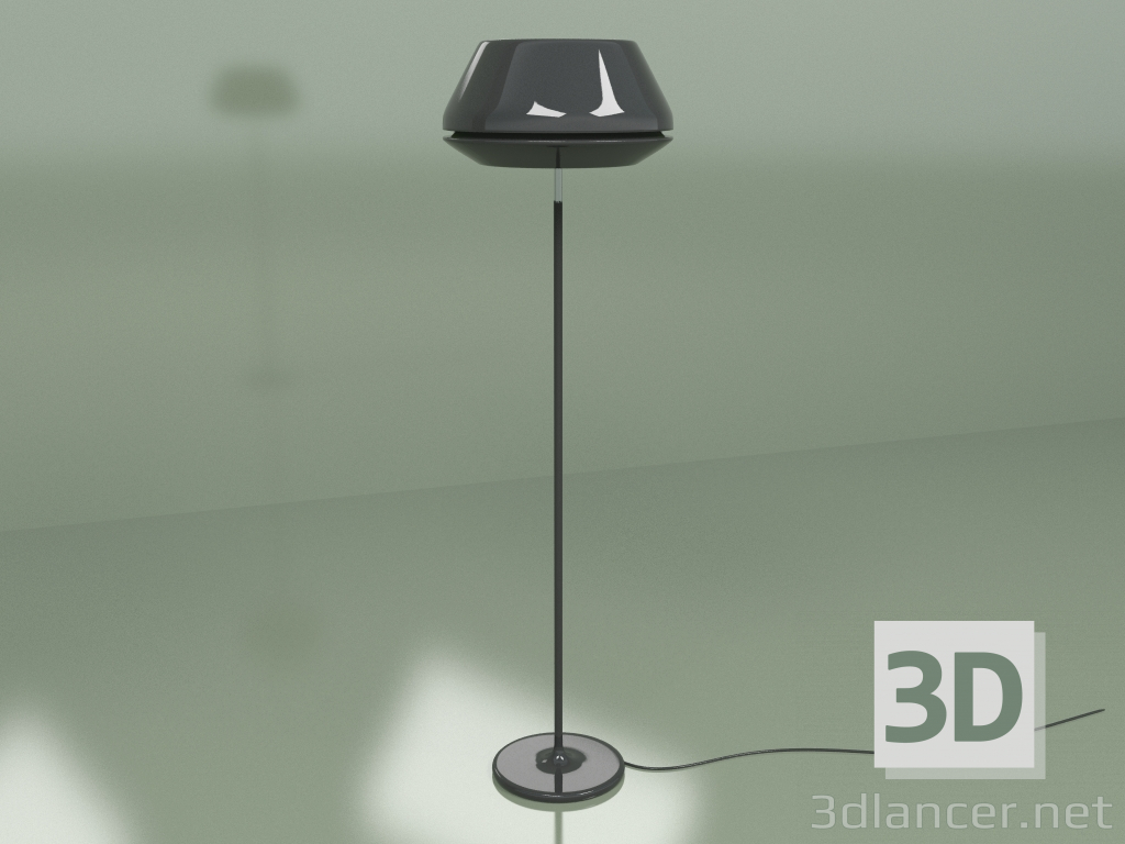 modello 3D Lampada da terra Bobina - anteprima