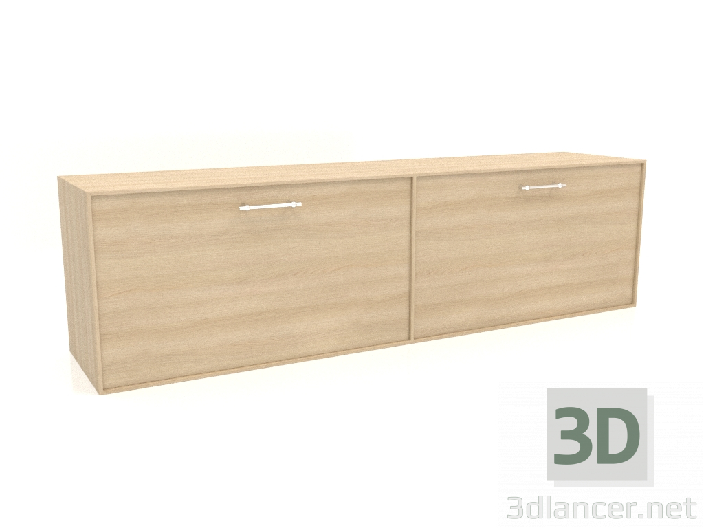 3d model Gabinete ТМ 062 (1800x400x500, blanco madera) - vista previa