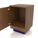 Modelo 3d Mesa de cabeceira (aberta) TM 04 (400x400x600, madeira castanha clara) - preview