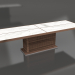 3d model Dining table Full table rectangular 300 marble - preview