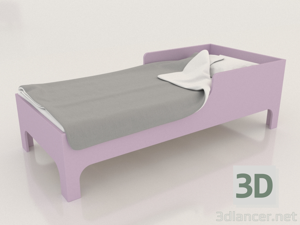 3D modeli Yatak MODU A (BRDAA0) - önizleme