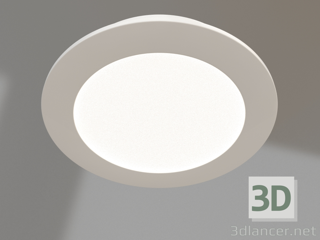 3D Modell Lampe DL-BL125-9W Weiß - Vorschau