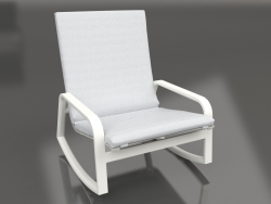 Cadeira de balanço (cinza ágata)