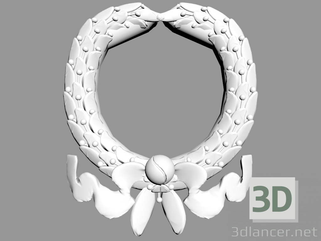 3D modeli Köşe elemanı CF3016-A - önizleme