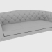 3 डी मॉडल ग्रेस सोफा सोफा (255x108xH89) - पूर्वावलोकन