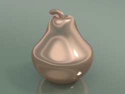 Скульптура Ceramics Pear (H 28cm, Pink Gold)