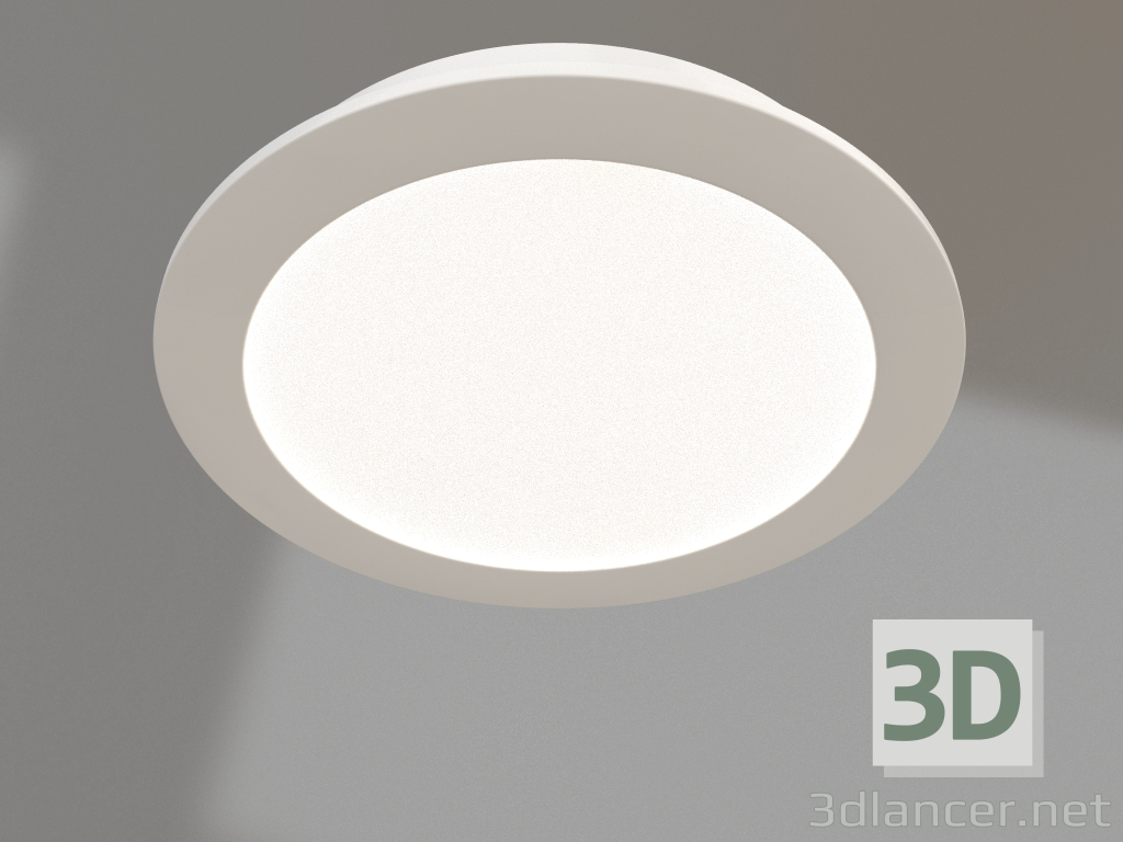 3d model Lámpara DL-BL145-12W Blanco Día - vista previa