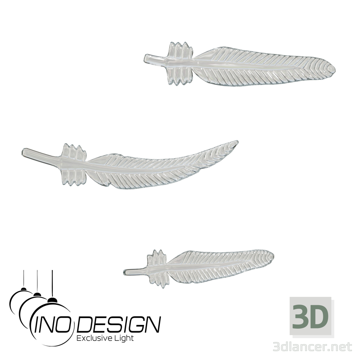 Modelo 3d Decoração suspensa Inodesign Stylus 23 - preview