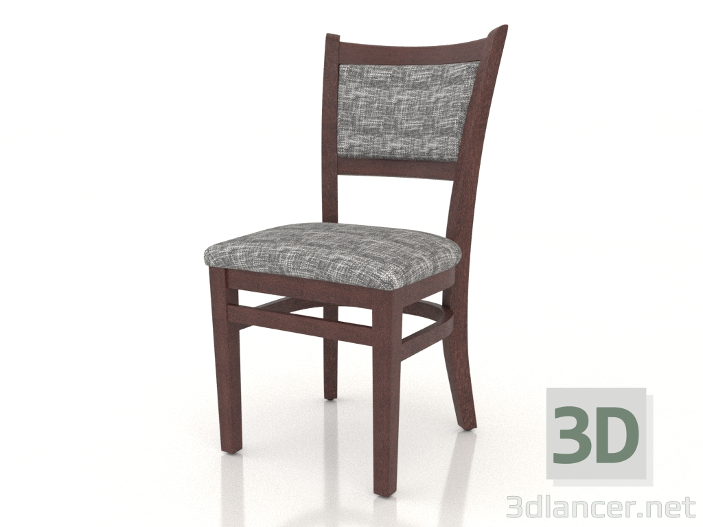 3d model Chester Chair (Walnut) - preview