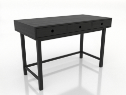 Yazı masası 1 1200 X 600 mm (siyah RAL 9005)