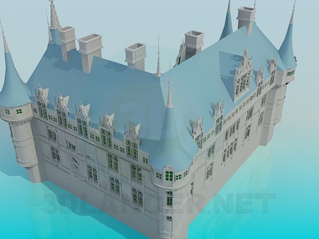 3d model Palace - preview 3d model Palace - preview