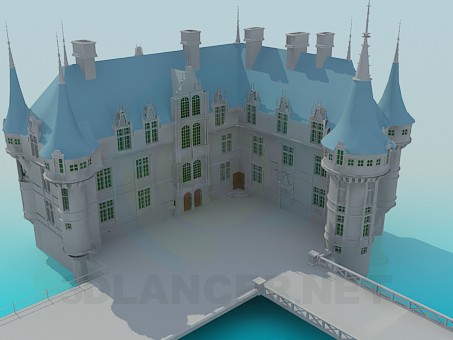 3d model Palace - preview 3d model Palace - preview