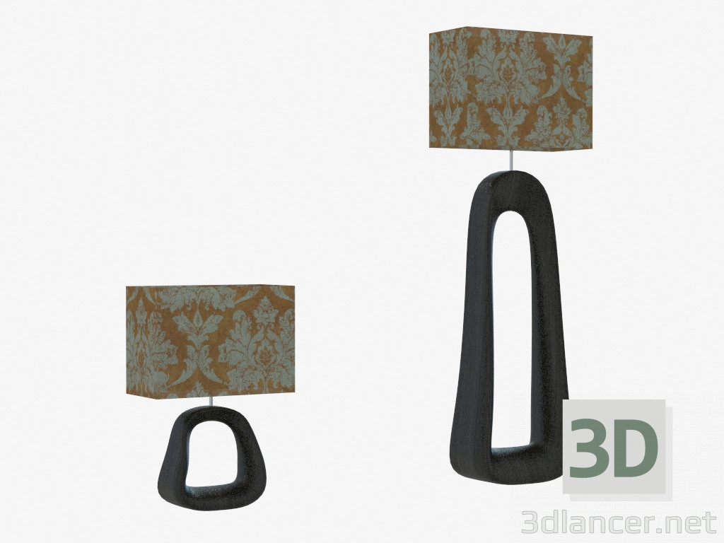 3D modeli Masa lambası Relix - önizleme