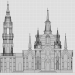3d model Hanger. Znamenskaya church - preview