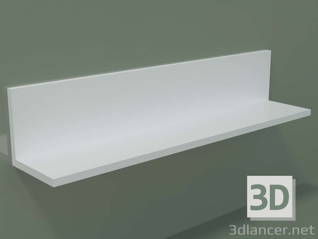 3D modeli Raf (90U20002, Glacier White C01, L 60, P 12, H 12 cm) - önizleme
