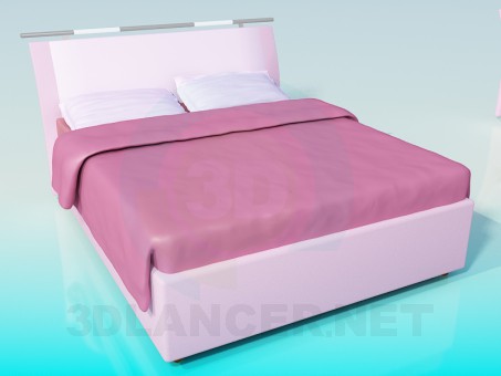 modelo 3D Cama - escuchar modelo 3D Cama - escuchar