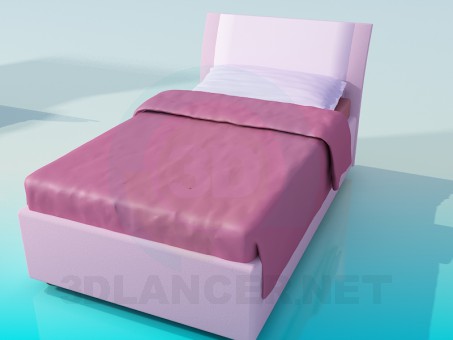 modelo 3D Cama - escuchar modelo 3D Cama - escuchar