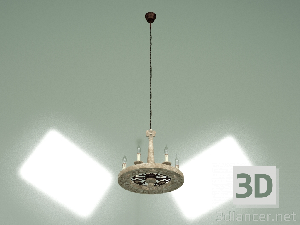 3d модель Підвісний світильник James – превью