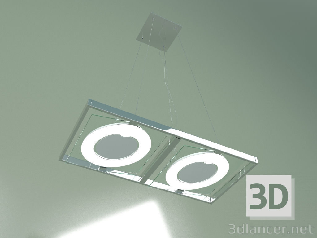 modèle 3D Suspension Mouvement Duo - preview