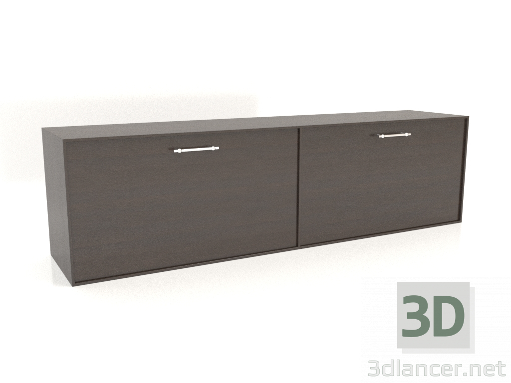 3d model Cabinet ТМ 062 (1800x400x500, wood brown) - preview