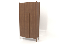 Wardrobe with long handles (without rounding) W 01 (1000x450x2000, wood brown light)