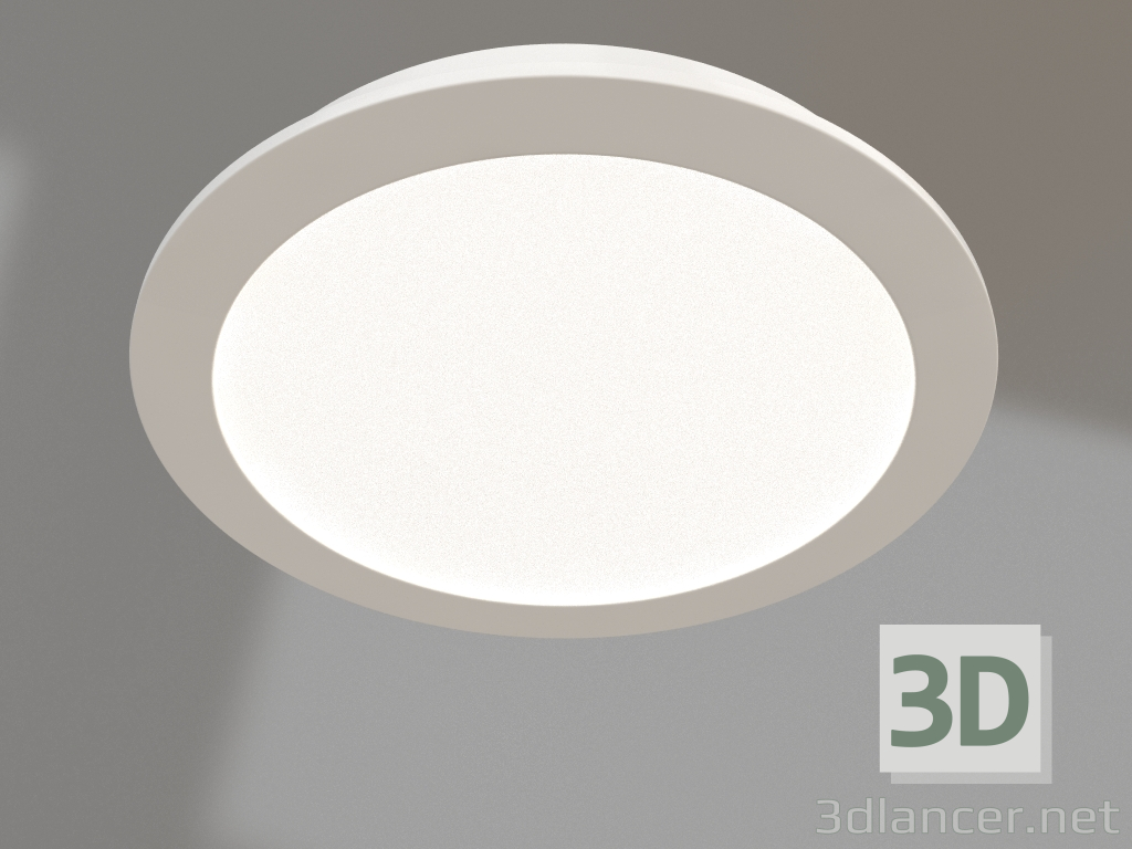 modello 3D Lampada DL-BL180-18W Bianca - anteprima