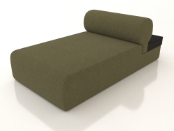 Oak modular sofa (section 3.3)