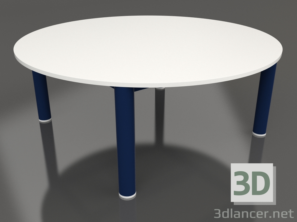 3d model Coffee table D 90 (Night blue, DEKTON Zenith) - preview