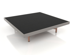 Square coffee table (Quartz gray, DEKTON Domoos)