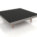 3 डी मॉडल चौकोर कॉफी टेबल (क्वार्ट्ज ग्रे, डेक्कन डोमूस) - पूर्वावलोकन