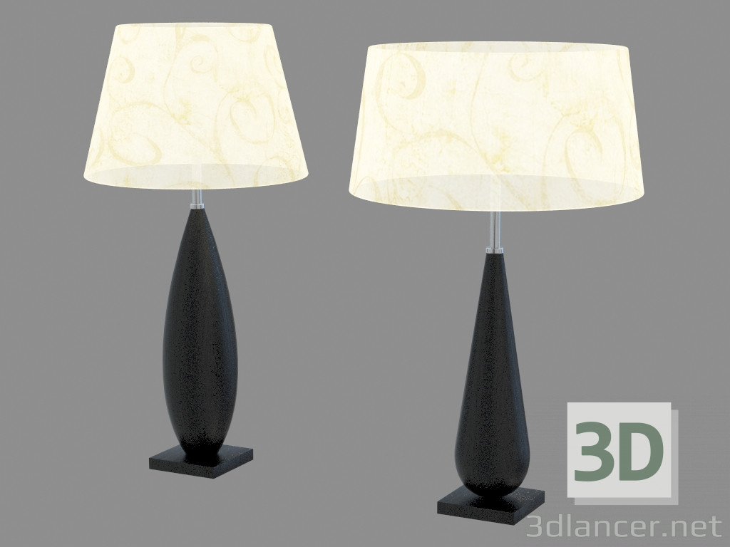 modèle 3D Lampe de table Shakespeare - preview