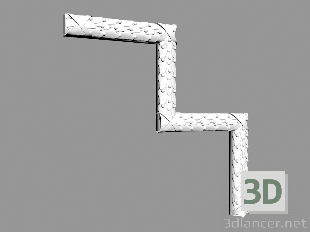 3D modeli Köşe elemanı CF3016-C - önizleme