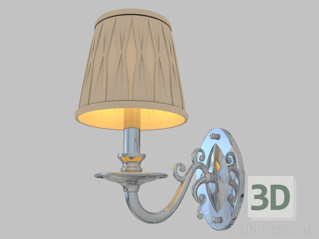 3D Modell Wandlampe (31001A) - Vorschau