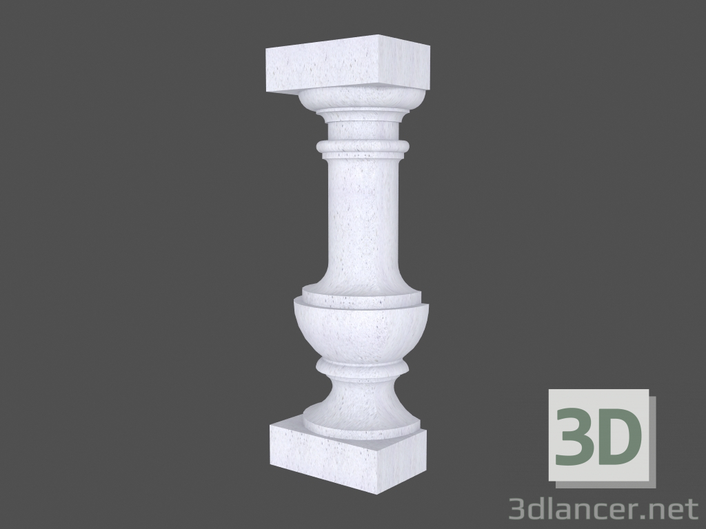 modèle 3D Balustrade (BB47AP) - preview