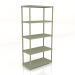 3d model Bookcase Stilt SIR4 (800x400x1660) - preview