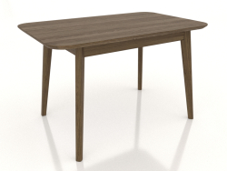 Dining table 1200x750 mm (lightened ash walnut)
