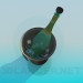 3d model Champagne in an ice vedertse - preview
