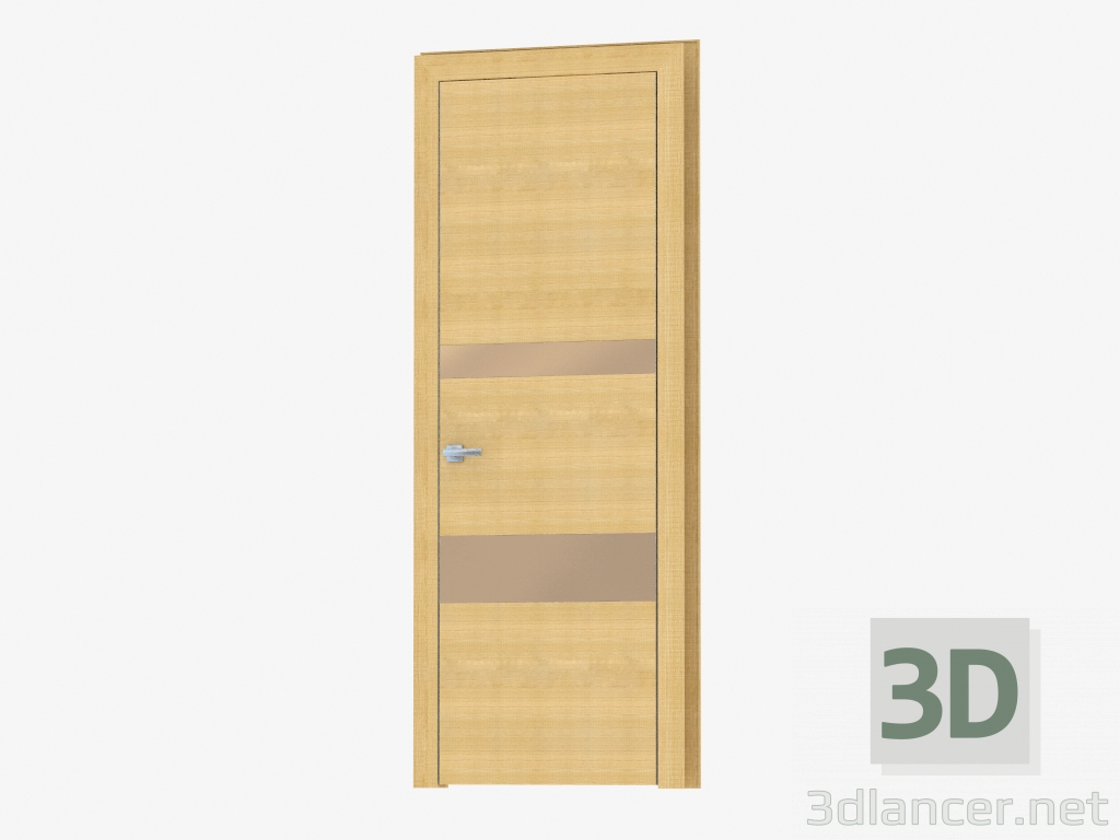 3d model Puerta de interroom (40.31 bronza). - vista previa